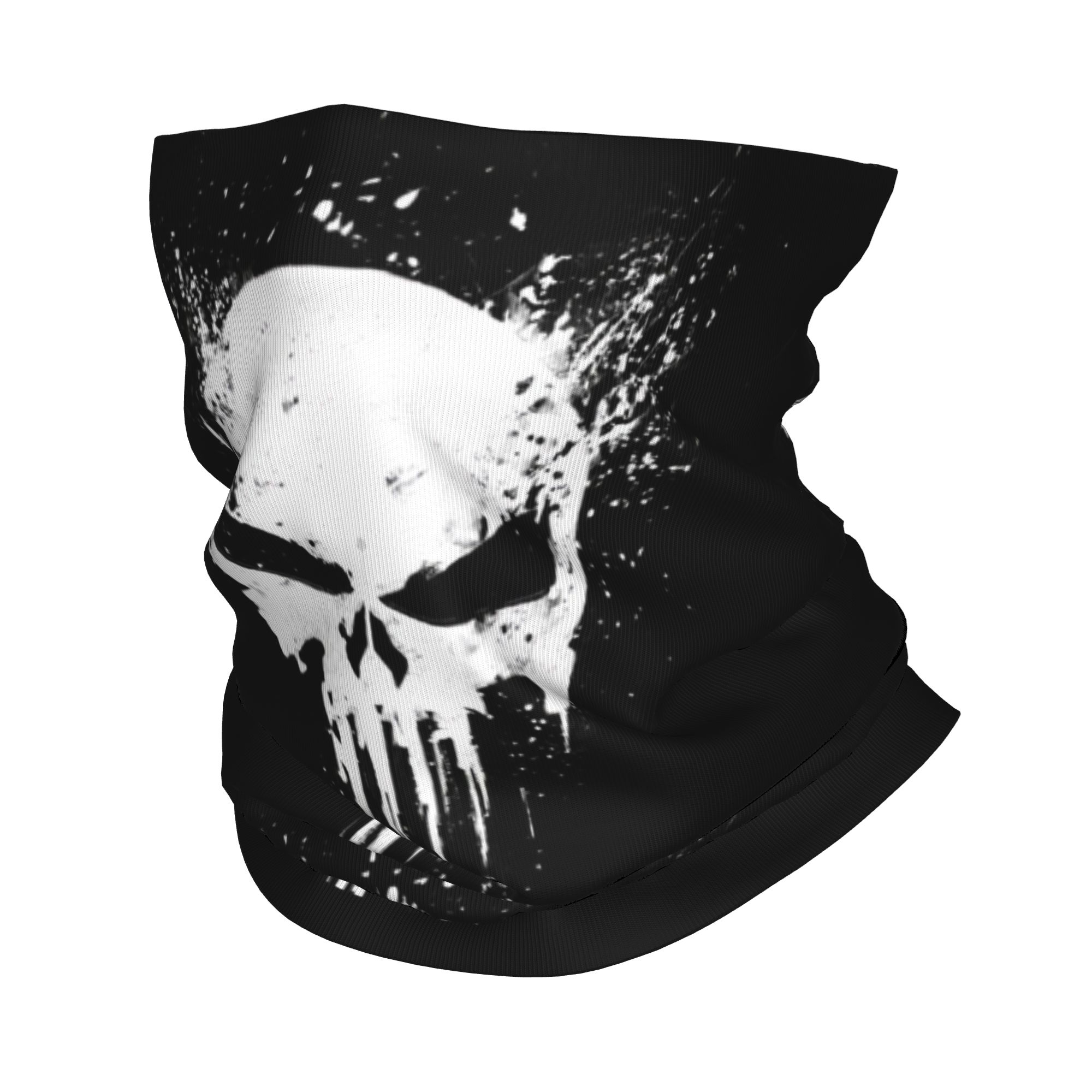 Neck Gaiter Fleece - Cache-cou d'hiver personnalisé motif crâne squelette