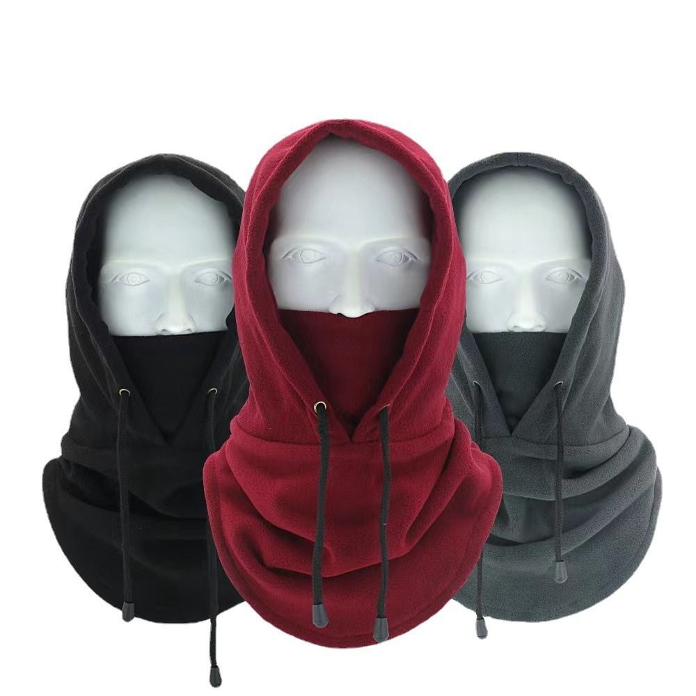 Balaclava Ski Mask - Cagoule polaire tendance coupe-vent pour l'hiver,