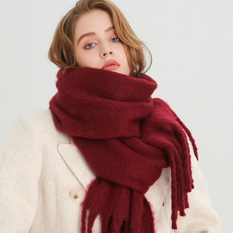 Cashmere Pashmina Wrap - Hiver Écharpe pour Femmes Cachemire Chaud