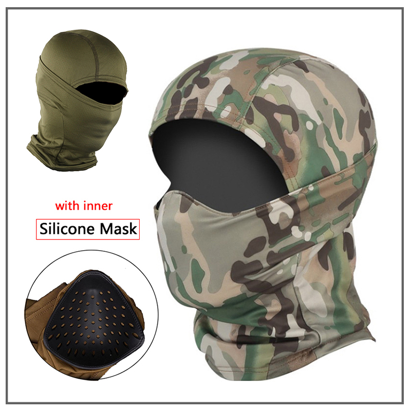 Balaclava Ski Mask - Cagoule tactique intégrale pour airsoft, paintball,