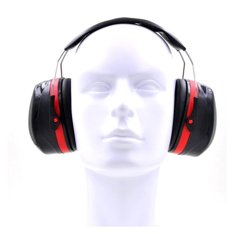 Earmuffs Foldable - Cache-oreilles réglables Anti-bruit, pliables NRR 30dB,