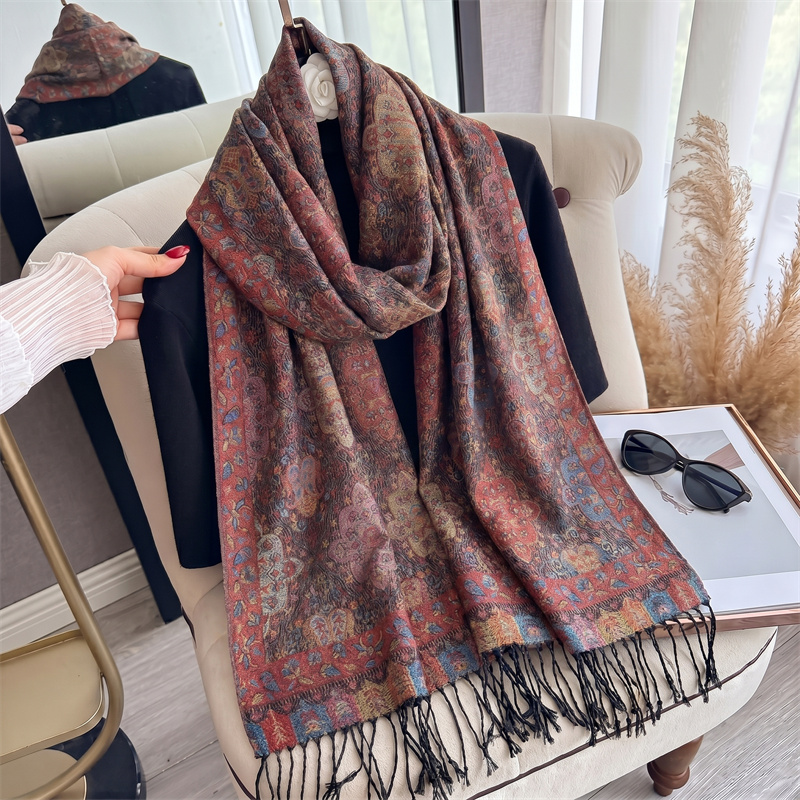 Cashmere Pashmina Wrap - Nouvelles Écharpes de Luxe en Cachemire