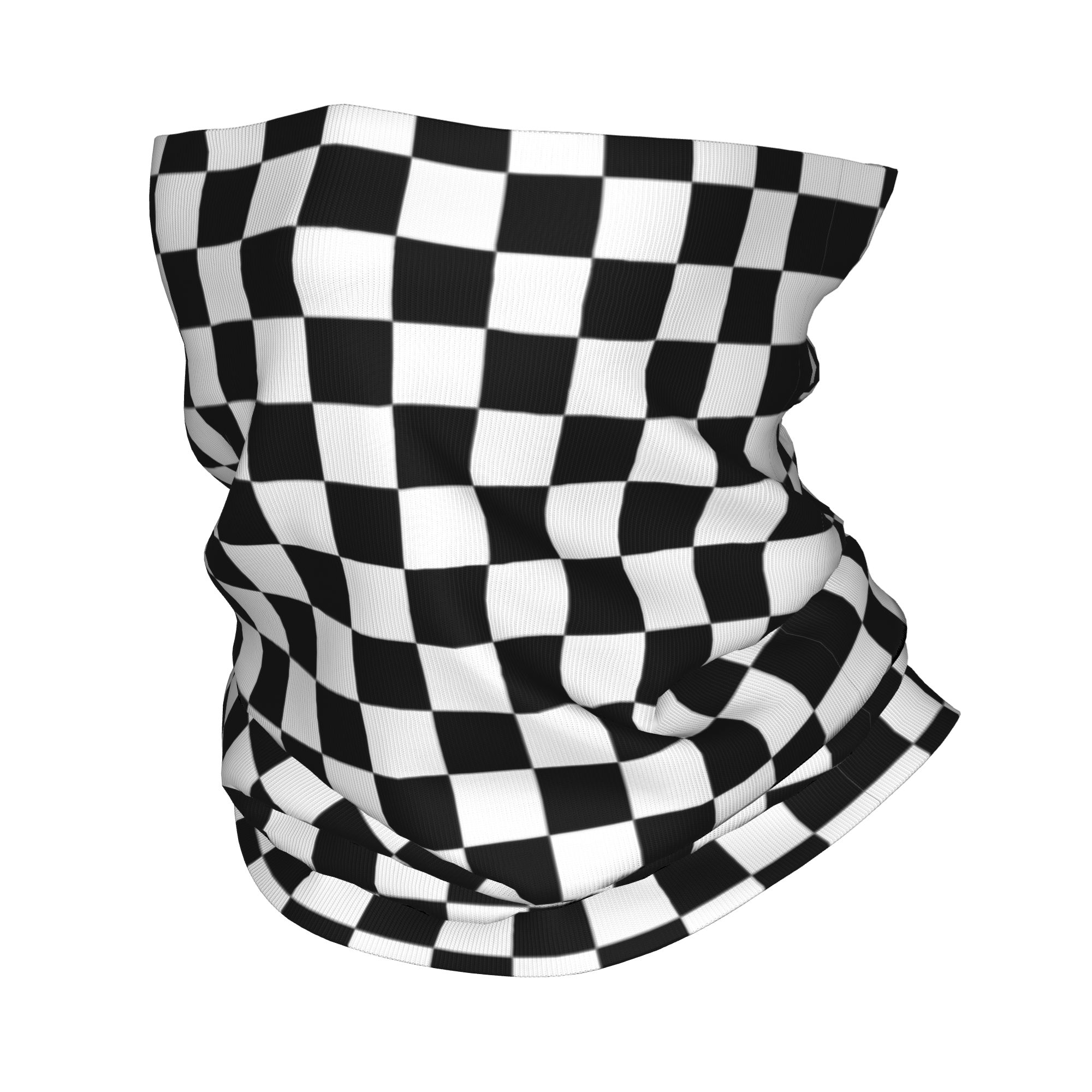Neck Gaiter Fleece - Cache-cou de course personnalisé à carreaux