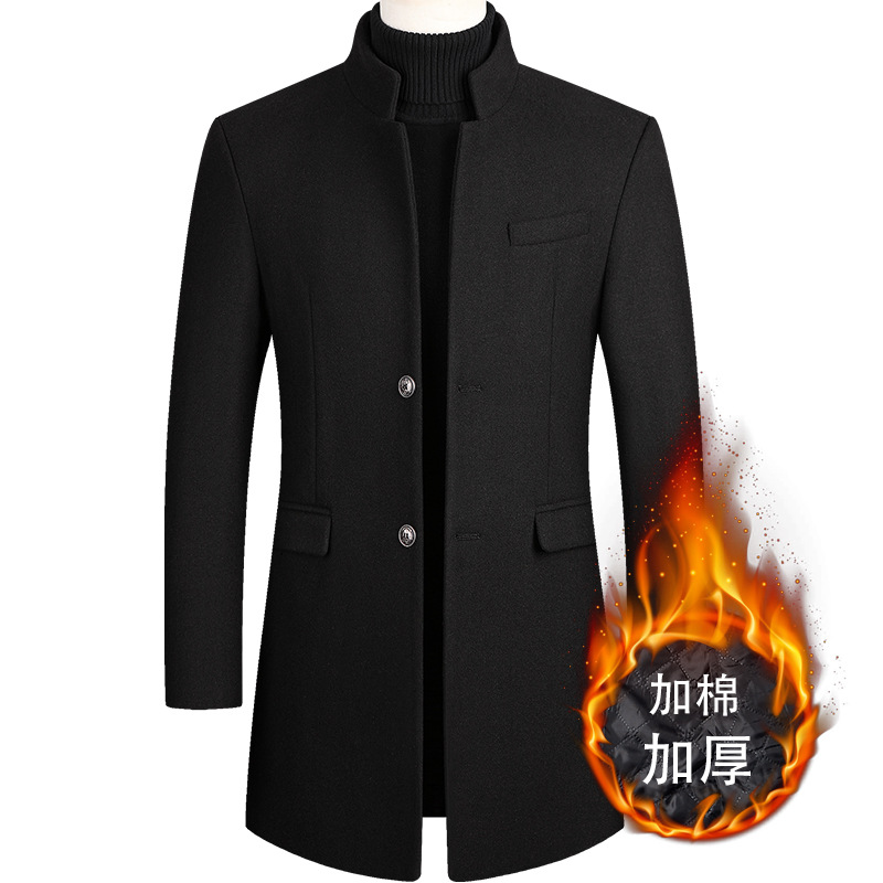 Wool Coat Peacoat - 2025 nouveau Trench-Coat en laine Extra
