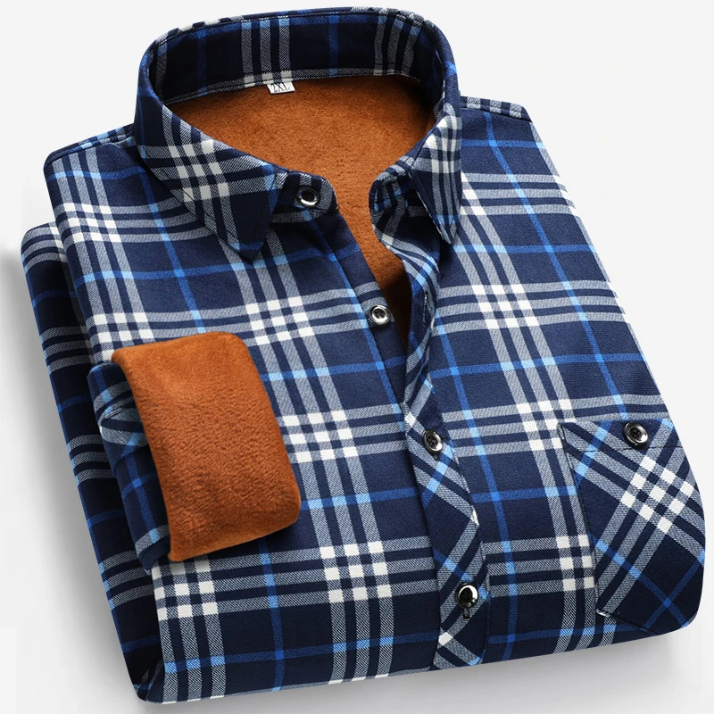 Flannel Shirt Lined - Chemise à manches longues doublée polaire