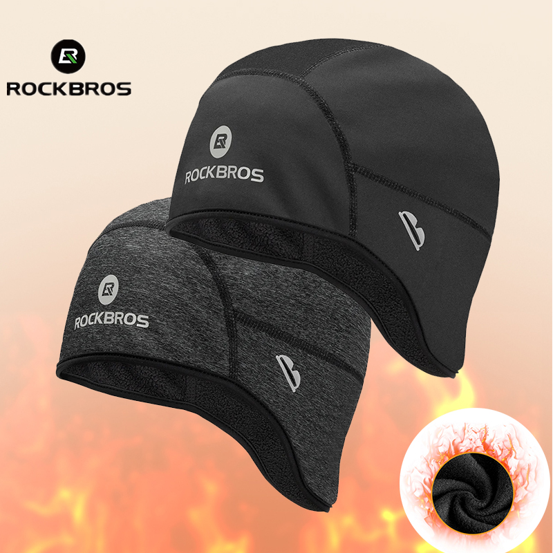 Winter Headband Fleece - ROCKBROS casquettes d'hiver coupe-vent thermique polaire