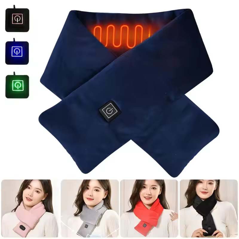 Neck Gaiter Fleece - Écharpe chauffante USB pour femmes et