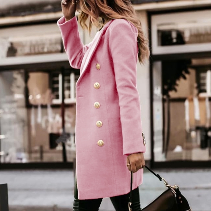 Wool Coat Peacoat - Y5GC – manteaux en laine pour