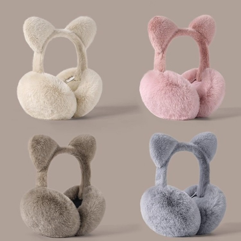 Earmuffs Foldable - Couvre-oreilles pliables en forme d'oreilles de