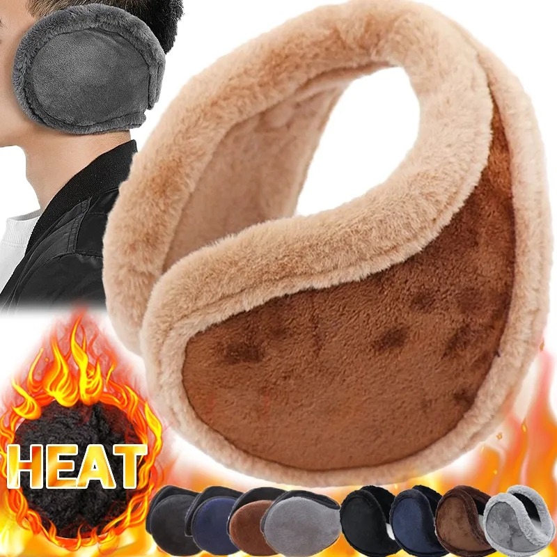 Winter Headband Fleece - Cache-oreilles en fourrure épaisse pour hommes