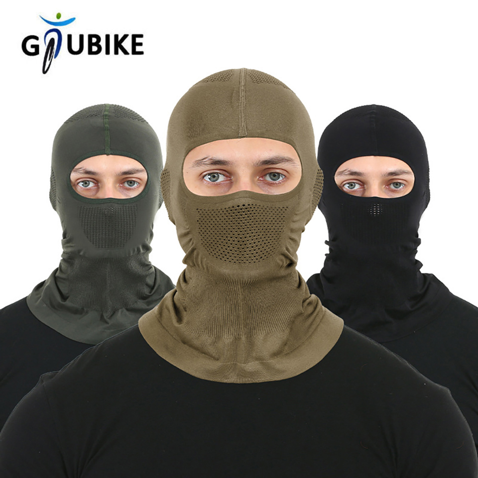 Balaclava Ski Mask - GTUBIKE cagoule respirante chapeau haute élastique