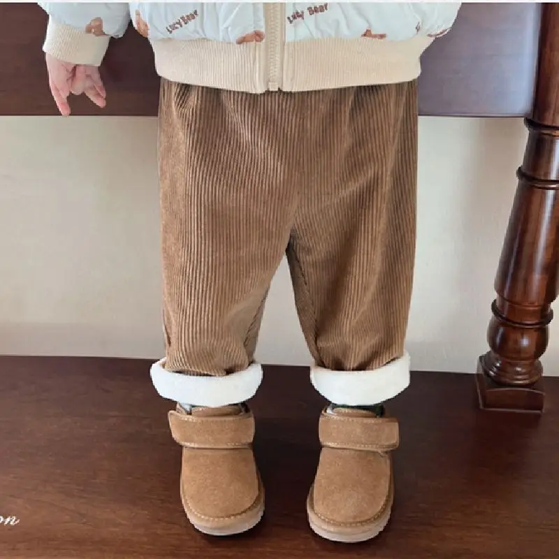 Vêtements d'automne et d'hiver - Corduroy Pant Warm avis et prix