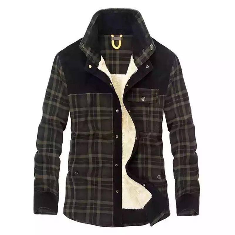 Chemise-veste en flanelle épai - Flannel Shirt Lined avis et prix