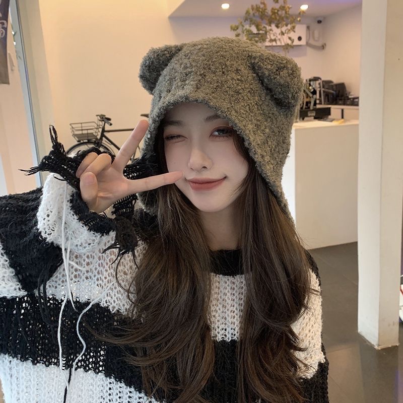 Chapeau tricoté pour femmes, m - Knit Beanie Hat Warm avis et prix
