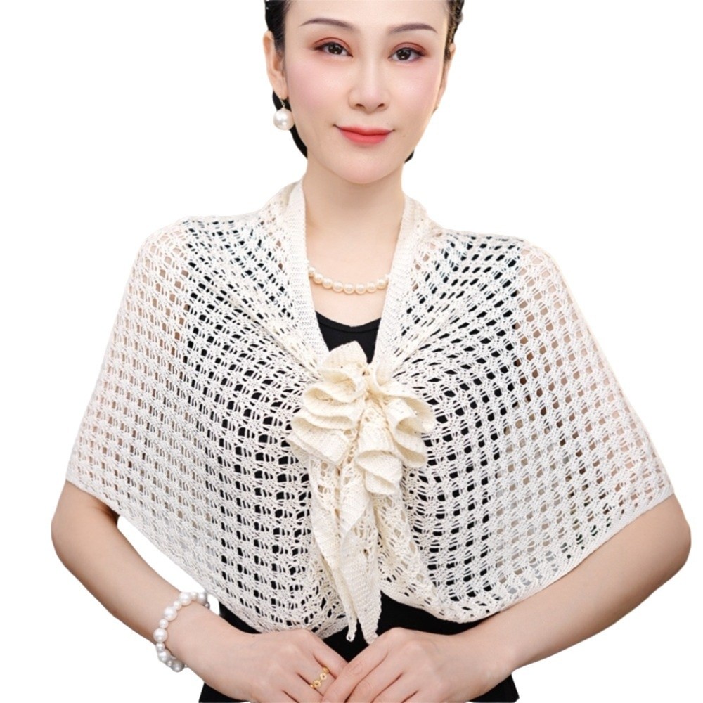 Cardigan ajouré à motif scinti - Shawl Wrap Winter avis et prix