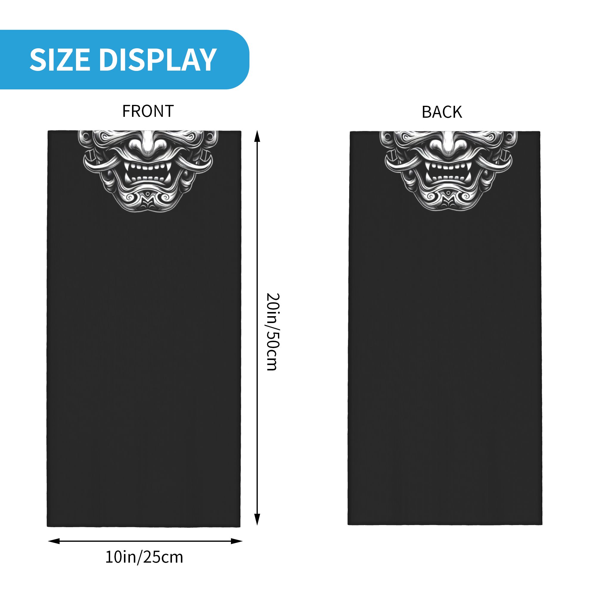 Bandana personnalisé samouraï  - Neck Gaiter Fleece avis et prix