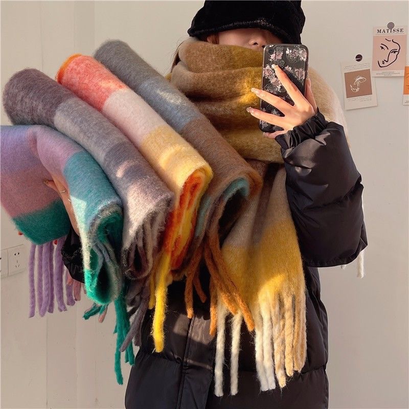 2025New hiver épais chaud écha - Cashmere Pashmina Wrap avis et prix