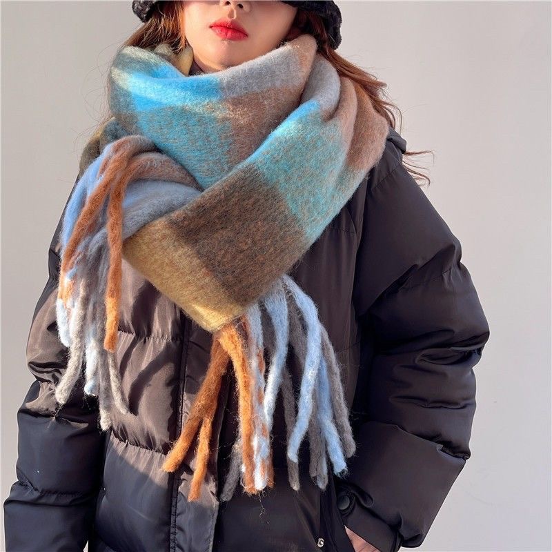 2025New hiver épais chaud écha - Cashmere Pashmina Wrap avis et prix