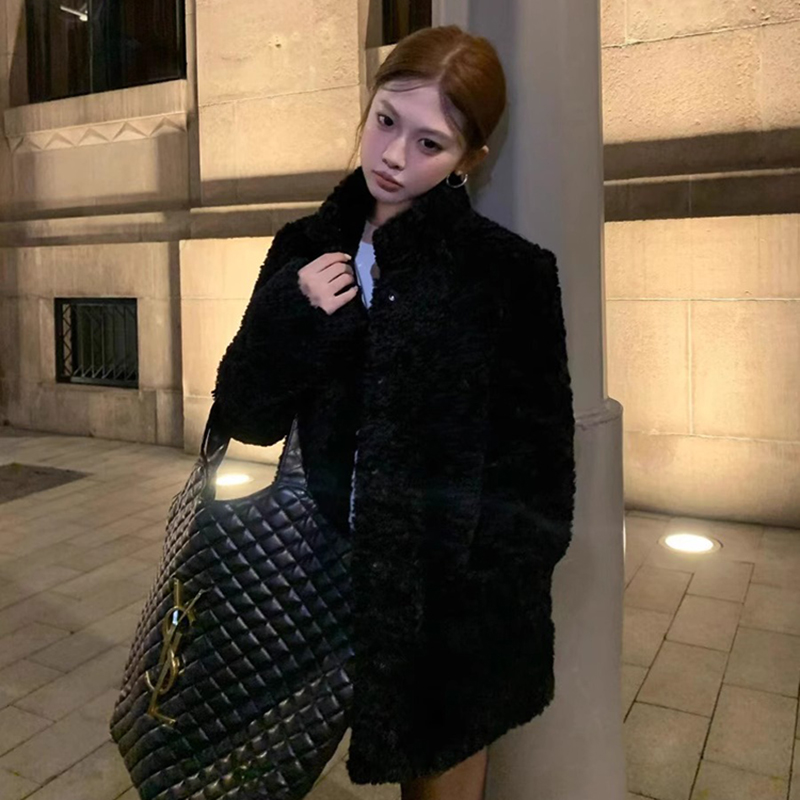Veste en laine d'agneau mantea - Wool Coat Peacoat avis et prix