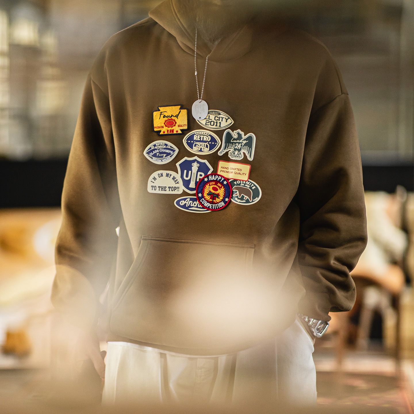 Maden Vintage hommes brodé Bad - Sherpa Hoodie Fleece avis et prix