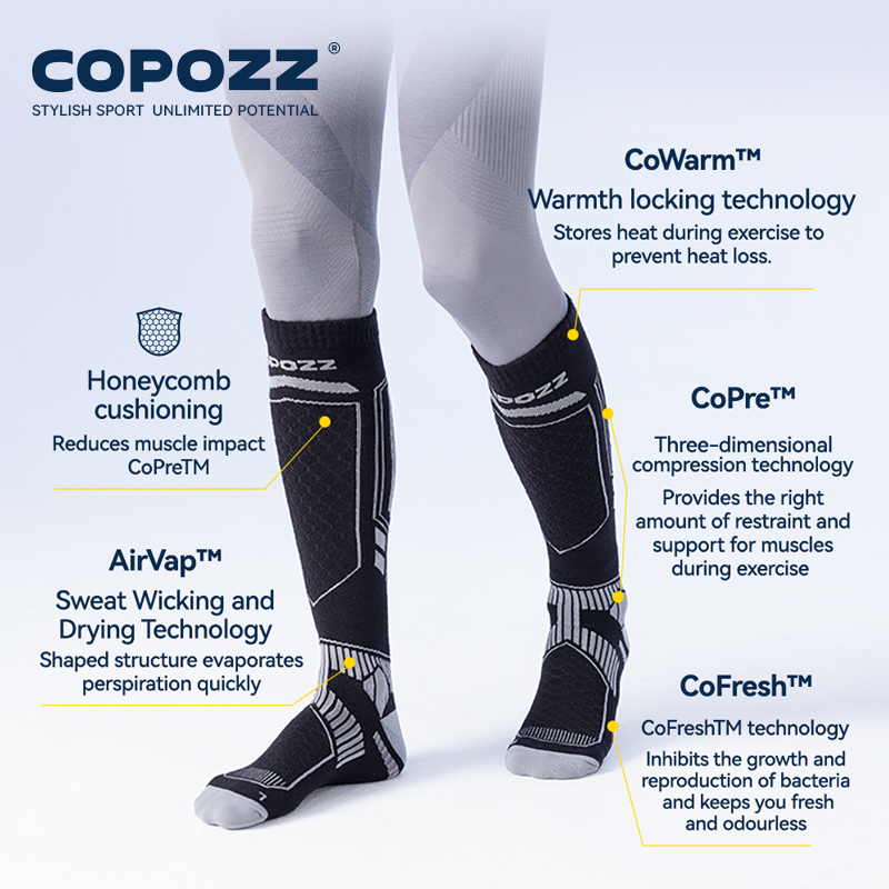 COPOZZ laine mérinos hiver cha - Thermal Sock Wool avis et prix