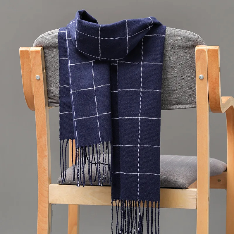Écharpe en cachemire pour homm - Wool Scarf Men avis et prix