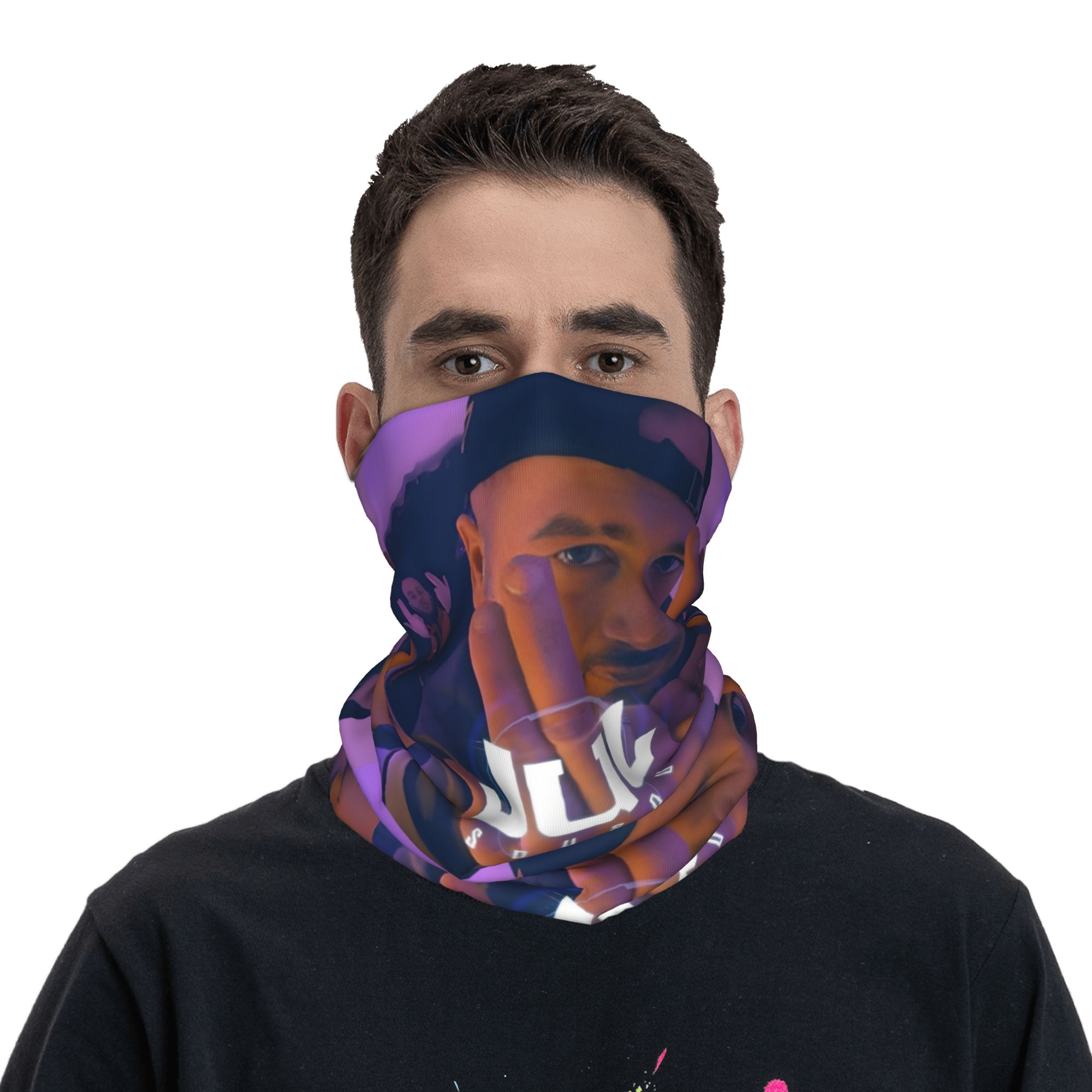 Bandana de musique rap JuL per - Neck Gaiter Fleece avis et prix