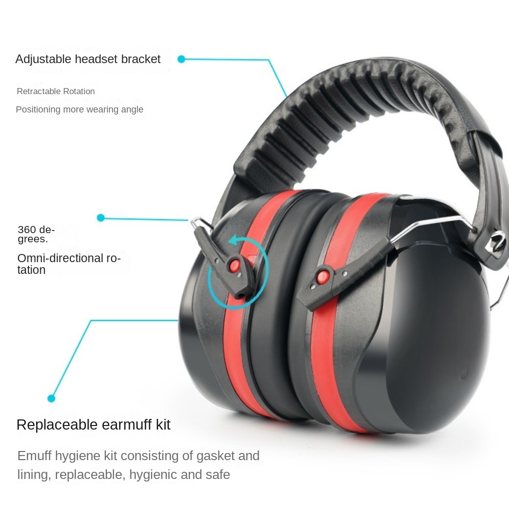 Protège-oreilles pliables anti - Earmuffs Foldable avis et prix