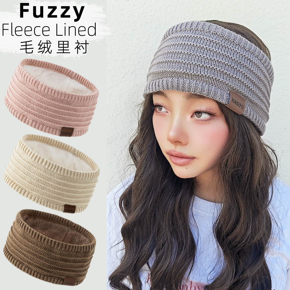 Hiver garder au chaud doublé p - Fleece Ear Warmer Band avis et prix
