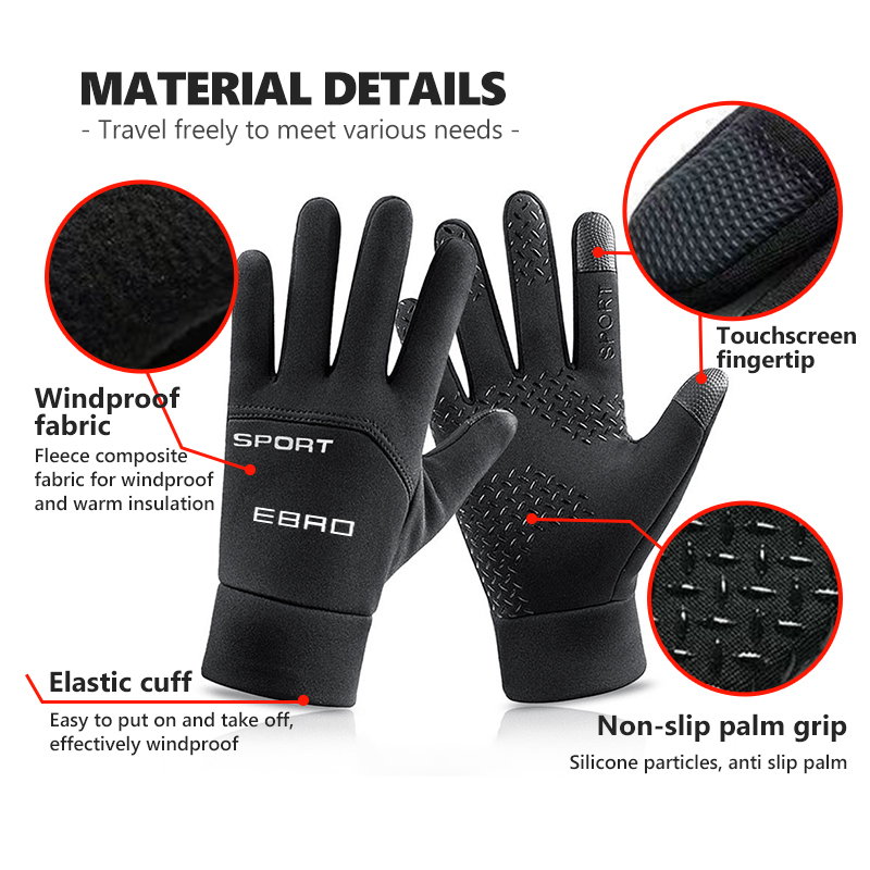 Gants d'hiver imperméables et  - Touch Screen Gloves avis et prix