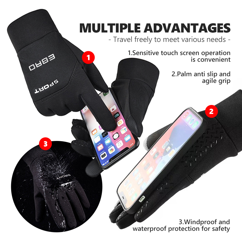 Gants d'hiver imperméables et  - Touch Screen Gloves avis et prix
