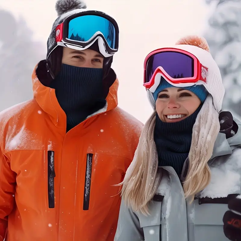Écharpe tricotée chaude en pel - Neck Gaiter Fleece avis et prix