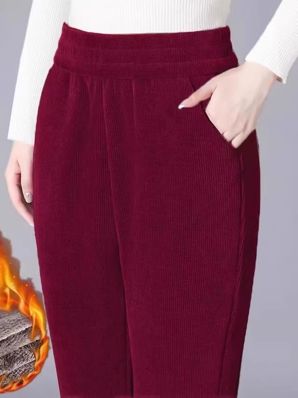 Pantalon droit épais en velour - Corduroy Pant Warm avis et prix