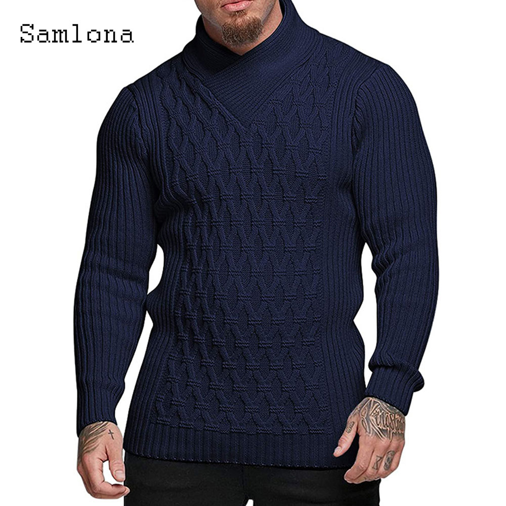 Samlona-Pulls découpés pour ho - Wool Scarf Men avis et prix