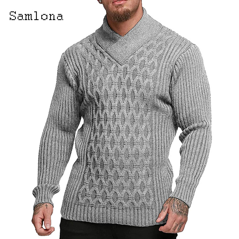 Samlona-Pulls découpés pour ho - Wool Scarf Men avis et prix