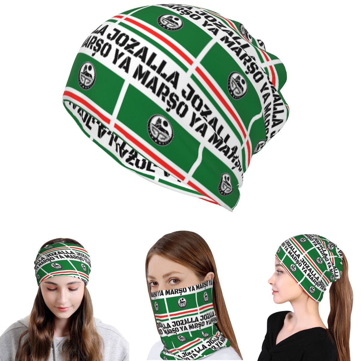 Marso Ya Jozalla Ichkeria Flag - Knit Beanie Hat Warm avis et prix
