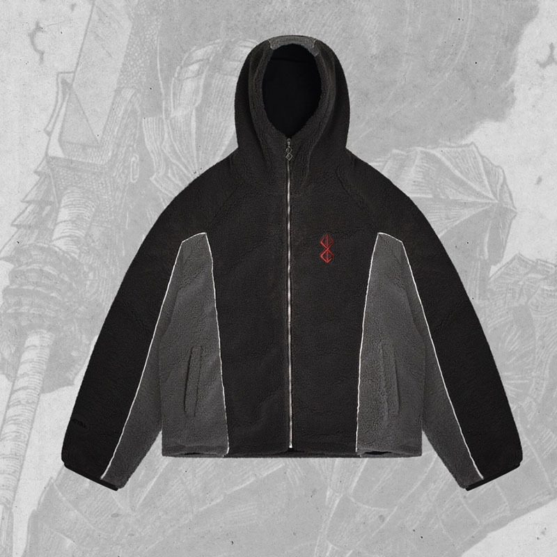 Veste à capuche unisexe en pol - Sherpa Hoodie Fleece avis et prix