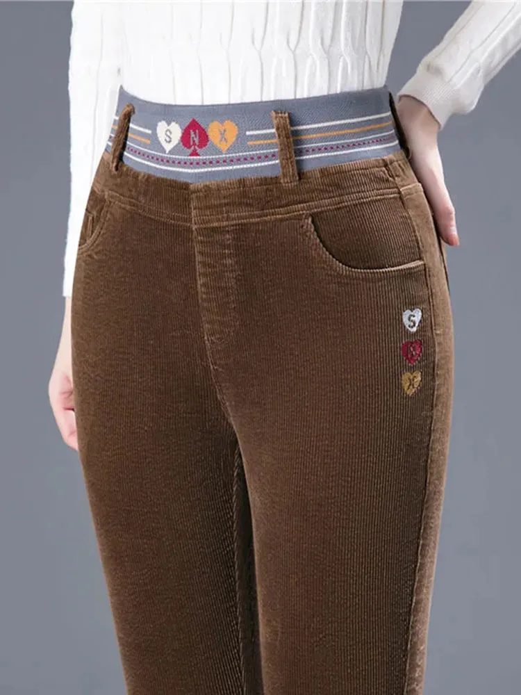 Pantalon crayon doublé en pelu - Corduroy Pant Warm avis et prix
