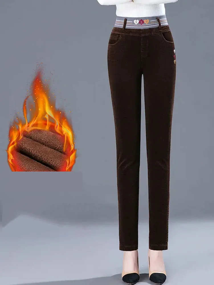 Pantalon crayon doublé en pelu - Corduroy Pant Warm avis et prix