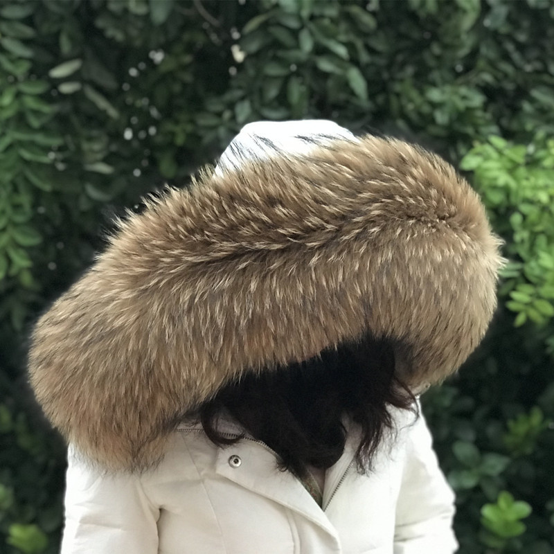 Col en fourrure de raton laveu - Shawl Wrap Winter avis et prix