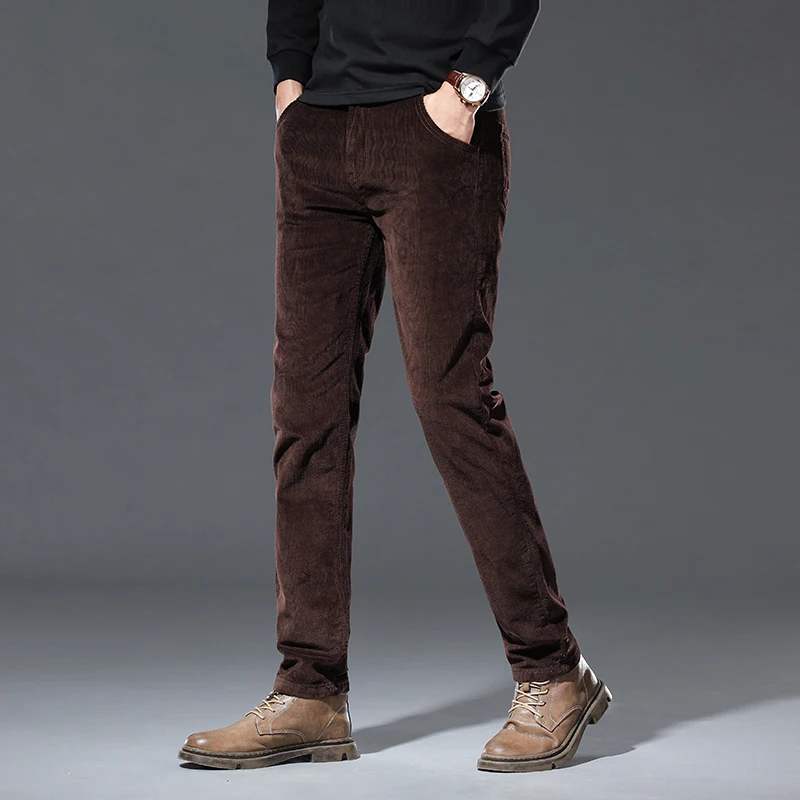 Hiver nouveaux hommes velours  - Corduroy Pant Warm avis et prix