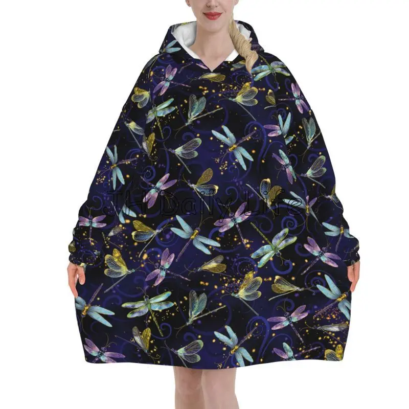 Dragonfly Galaxy – couverture  - Sherpa Hoodie Fleece avis et prix