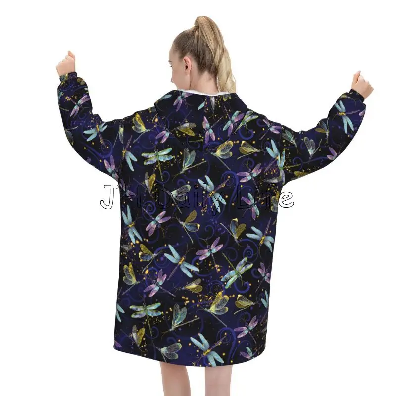 Dragonfly Galaxy – couverture  - Sherpa Hoodie Fleece avis et prix