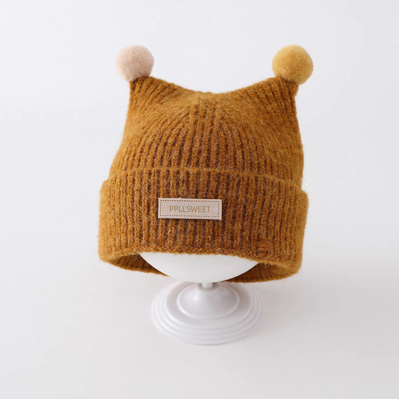 Bonnet tricoté pour bébé de 1  - Knit Beanie Hat Warm avis et prix