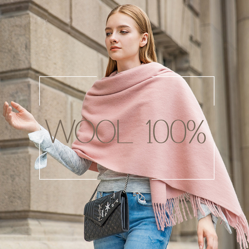 Laine hiver écharpe femmes mod - Shawl Wrap Winter avis et prix