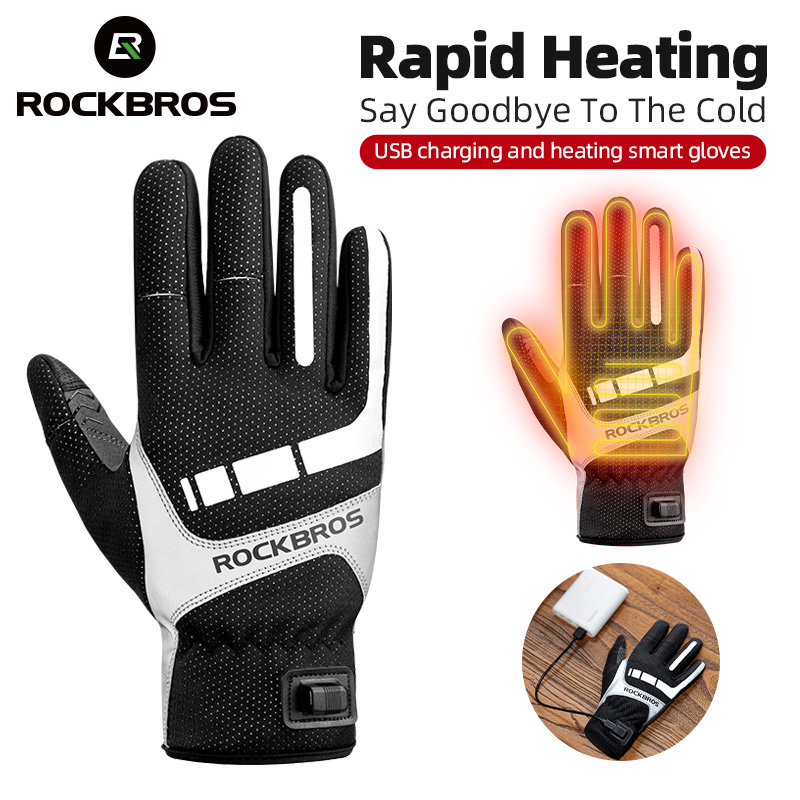 ROCKBROS gant d'hiver chauffan - Touch Screen Gloves avis et prix