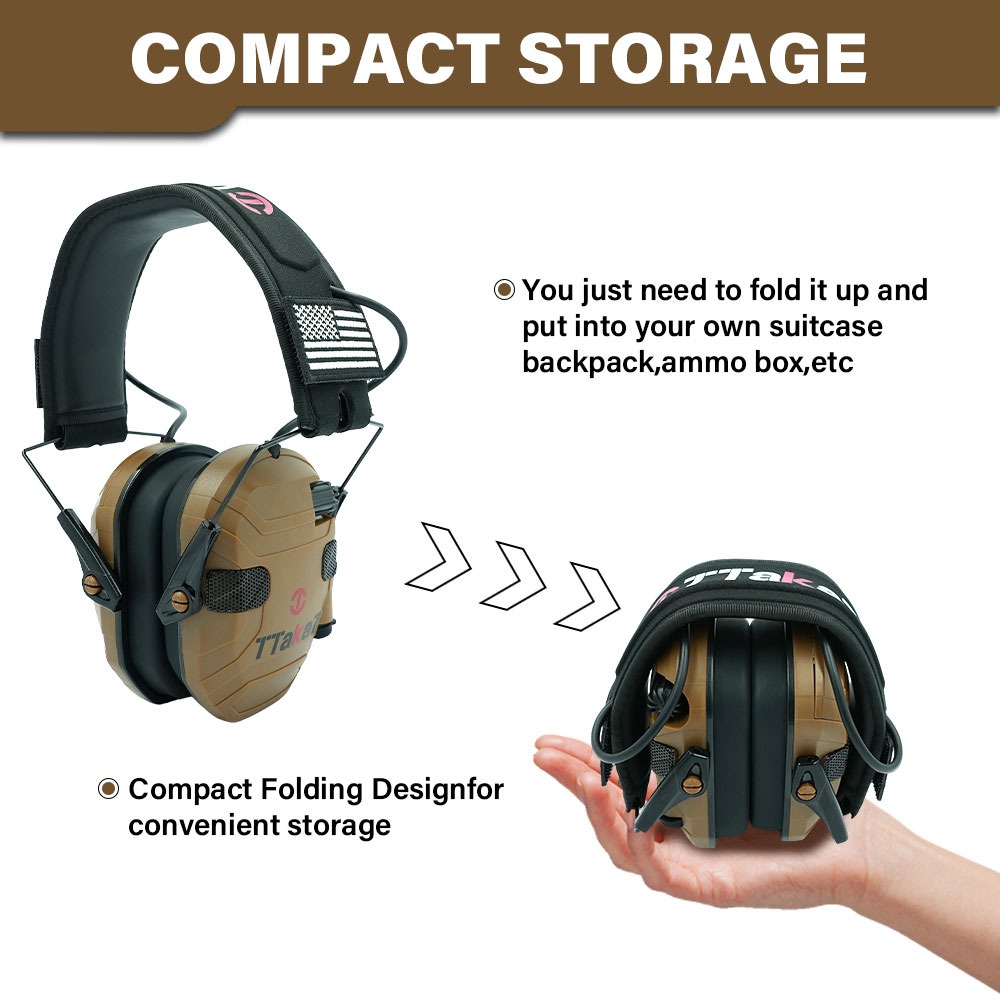 Nouveau casque anti-bruit élec - Earmuffs Foldable avis et prix