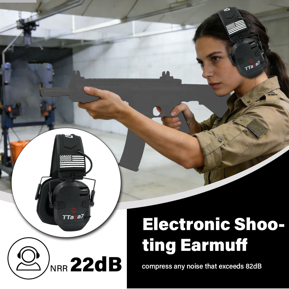 Casque anti-bruit électronique - Earmuffs Foldable avis et prix