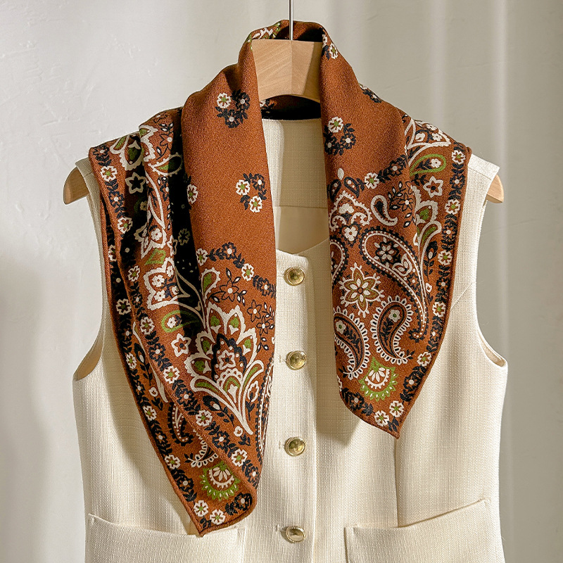 70% laine 30% foulard en soie  - Shawl Wrap Winter avis et prix
