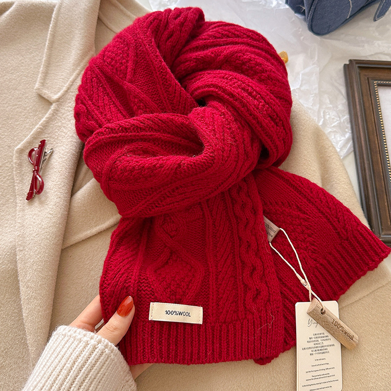 Luxe 100% laine écharpe femmes - Wool Scarf Men avis et prix